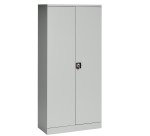 Armoire métal haute à portes battantes Union G.  L 91,6 x P 42,2 cm unicolore