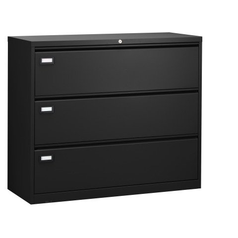 Archivador gran capacidad Pro G Negro - 3 cajones - An 120 cm