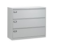 Archivador gran capacidad Pro G Gris - 3 cajones - An 120 cm