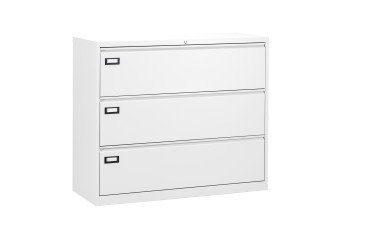 Archivador gran capacidad Pro G - 3 cajones - para carpetas colgantes A4 y Folio - An 120 cm