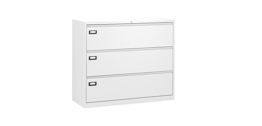 Archivador gran capacidad Pro G - 3 cajones - para carpetas colgantes A4 y Folio - An 120 cm