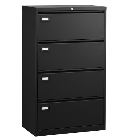 Archivador gran capacidad Pro G Negro - 4 cajones - An 80 cm