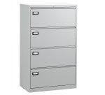 Archivador gran capacidad Pro G - 4 cajones - para carpetas colgantes A4 y Folio - An 80 cm