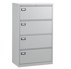 Archivador gran capacidad Pro G - 4 cajones - para carpetas colgantes A4 y Folio - An 80 cm