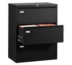 Crédence monobloc Pro G. 3 tiroirs L 80 cm