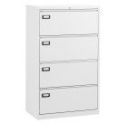 Crédence monobloc Pro G. 4 tiroirs L 80 cm