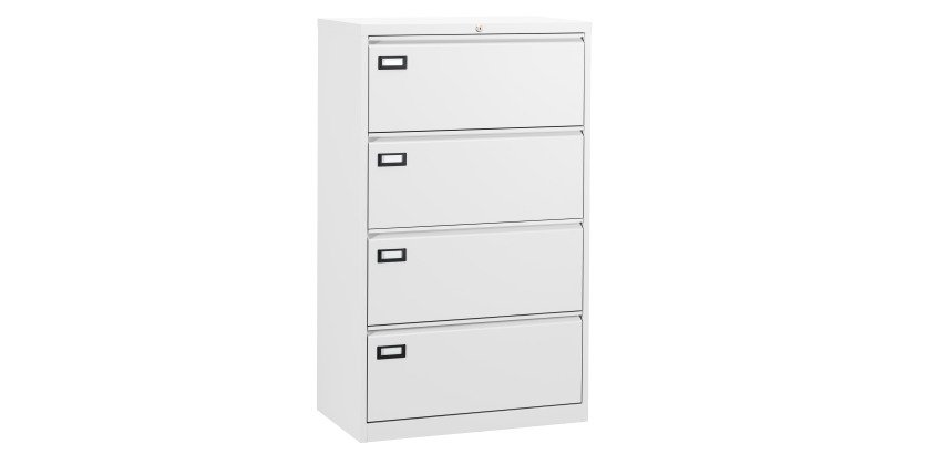 Crédence monobloc Pro G. 4 tiroirs L 80 cm