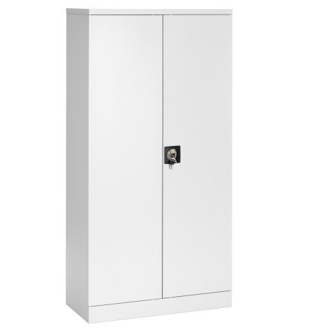 Armoire métal haute à portes battantes Union G.  L 91,6 x P 42,2 cm unicolore