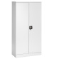 Armoire métal haute à portes battantes Union G.  L 91,6 x P 42,2 cm unicolore