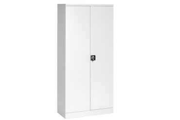 Armoire métal haute à portes battantes Union G.  L 91,6 x P 42,2 cm unicolore