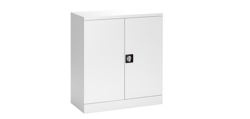 Armario de oficina metálico desmontable Unión G. puertas batientes Alt. 100 x An. 91,6 cm