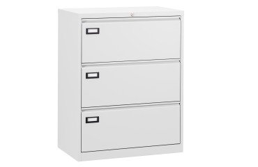 Archivador gran capacidad Pro G - 3 cajones - para carpetas colgantes A4 y Folio - An 80 cm