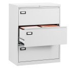 Crédence monobloc Pro G. 3 tiroirs L 80 cm