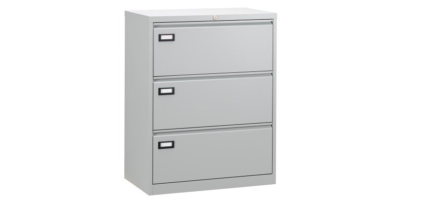 Archivador gran capacidad Pro G - 3 cajones - para carpetas colgantes A4 y Folio - An 80 cm