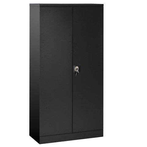 Armario desmontable Unión con puertas batientes G. Alt. 180 x An. 91,6 cm negro