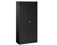 Tall metal wardrobe with hinged doors Union G. W 91.6 x D 42.2 cm plain color