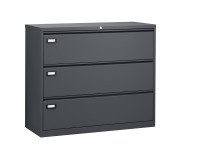 Monobloc credenza Pro G. 3 drawers W 120 cm anthracite RAL 7016