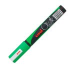 Marcador Tiza para pizarra punta media Uniball ChalkGlass PWE-5M verde