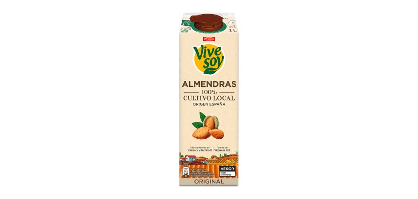 Bebida de Almendras Vivesoy Original 1 l