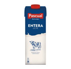 Leche Pascual Entera Brick de 1 litro