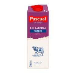 Leche Pascual Sin Lactosa Entera 1 l