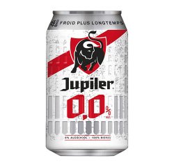 Jupiler 0.0% - Alcohol-free beer 33 cl - pack of 24 cans