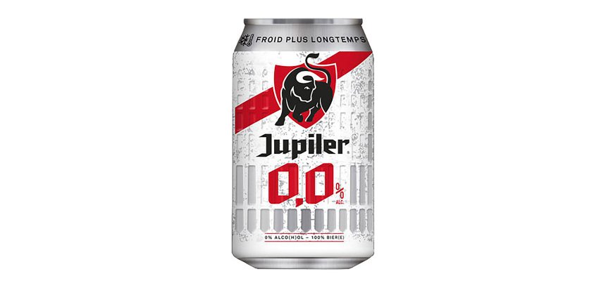 Jupiler 0.0% - Alcoholvrij bier 33 cl - pak van 24 blikjes