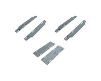 Jeu platines coulissantes ECLA pour pôle de 4 bureaux