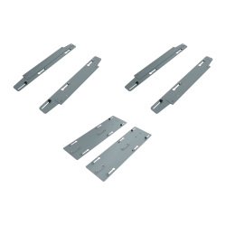 Jeu platines coulissantes ECLA pour pôle de 4 bureaux