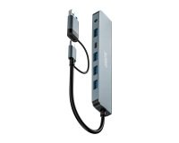 Hub 7 ports avec fil USB 3.2 Gen 1 (3.1 Gen 1) Type-A + Type-C Urban Factory MHC70UF