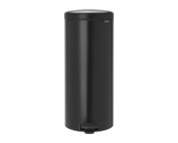Poubelle 30 litres ronde à pédale Brabantia - Noir