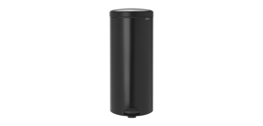 Trash can 30 L round with pedal Brabantie Newlcon