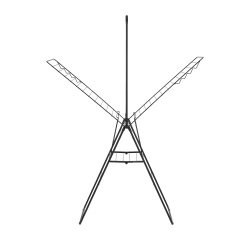 Etendoir à linge HangOn Brabantia 25 mètres - Matt Black