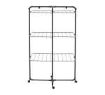 Etendoir à linge tour HangOn Brabantia 30 mètres - Matt Black