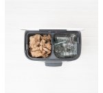 Poubelle à pédale BO Brabantia 2 x 30 L