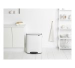 Poubelle à pédale BO Brabantia 2 x 30 L