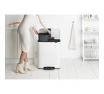 Poubelle à pédale BO Brabantia 2 x 30 L