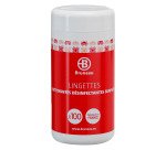 Lingettes nettoyantes désinfectantes surfaces Bruneau - Boîte de 100