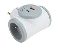 Biplite Drehsteckdose mit USB A+C