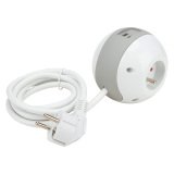 Multiprise compacte Watt'Ball + 2 ports USB A et C