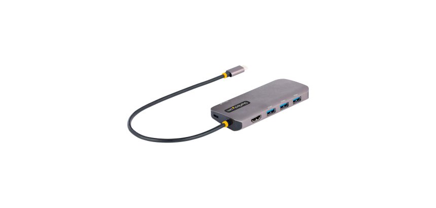 Docking station with USB 3.2 Gen 1 (3.1 Gen 1) Type-C StarTech.com 127B-USBC-MULTIPORT Gray