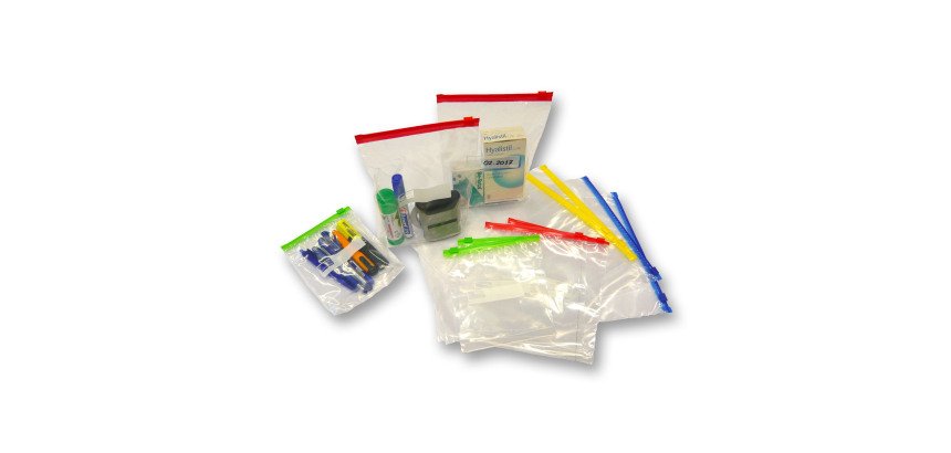 Buste trasparenti con zip formato l 32 x h 23,5 cm 50 pezzi