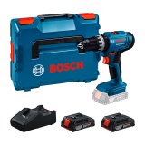 Perceuse-visseuse à percussion sans-fil Bosch PRO GSB 18V-25 + 2 Batteries + 1 Chargeur