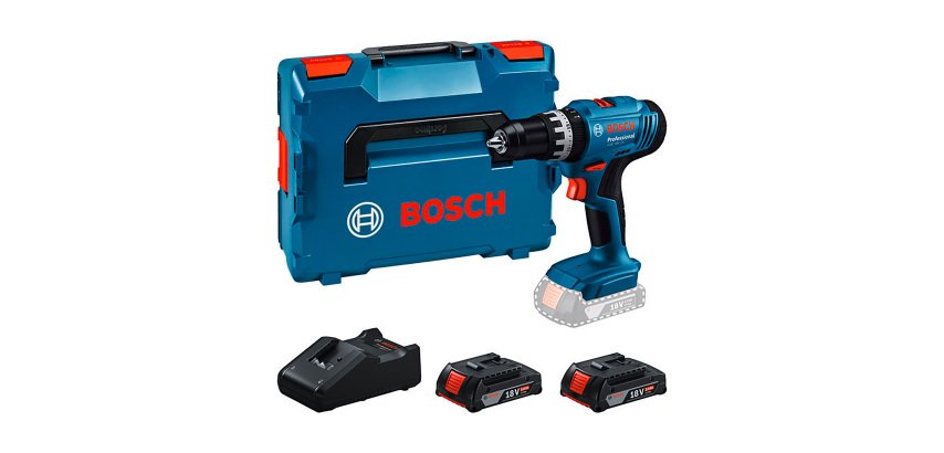 Perceuse-visseuse à percussion sans-fil Bosch PRO GSB 18V-25 + 2 Batteries + 1 Chargeur