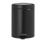 Poubelle 5 litres ronde à pédale Brabantia NewIcon