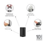 Poubelle métal 3 litres ronde à pédale Brabantia NewIcon