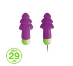 Inserti auricolari preformati riutilizzabili Moldex Rockets®, 29 db, 1 paio