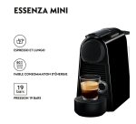 Machine à café à capsule Nespresso Essenza Mini, noire