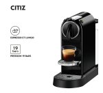 Machine à café à capsule Magimix Nespresso Citiz, noire