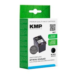 Cartucho KMP compatible HP901XL (CC654AE) negro